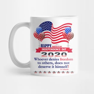 Independence day 2020 Lincoln Mug